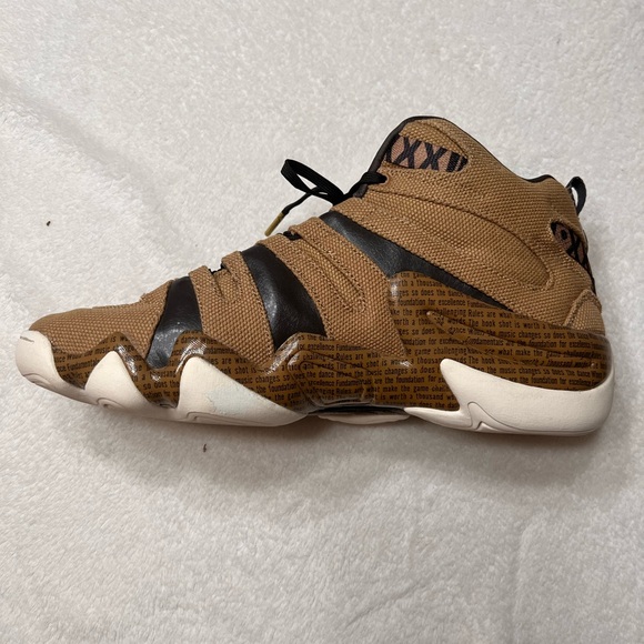 Mens Adidas Crazy 8 BHM Kareem Abdul Jabbar Size 13 Shoes Limited Edition Clean - Picture 6 of 10